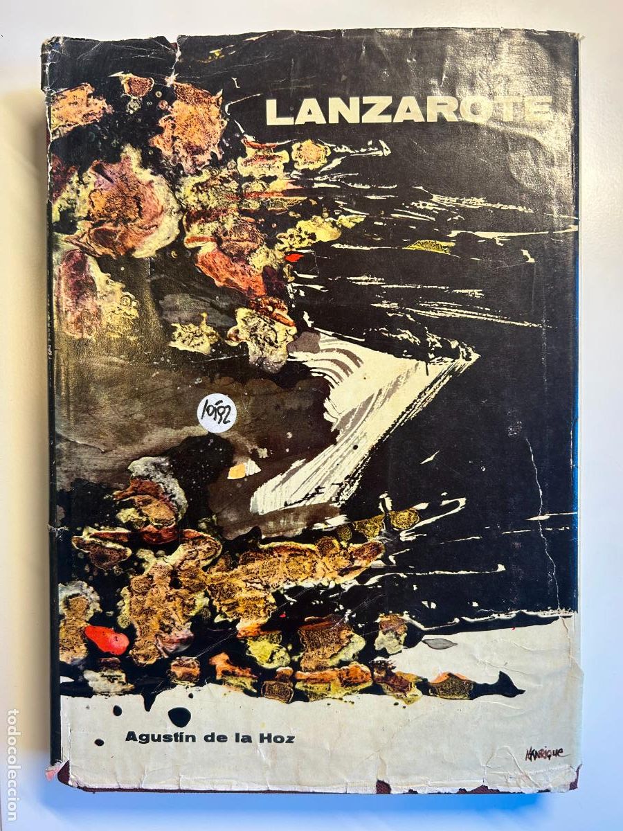 Libri di seconda mano: Lanzarote. Agust&iacute;n de la Hoz. Edici&oacute;n patrocinada por el Gobierno Civil de Las Palmas, 1962