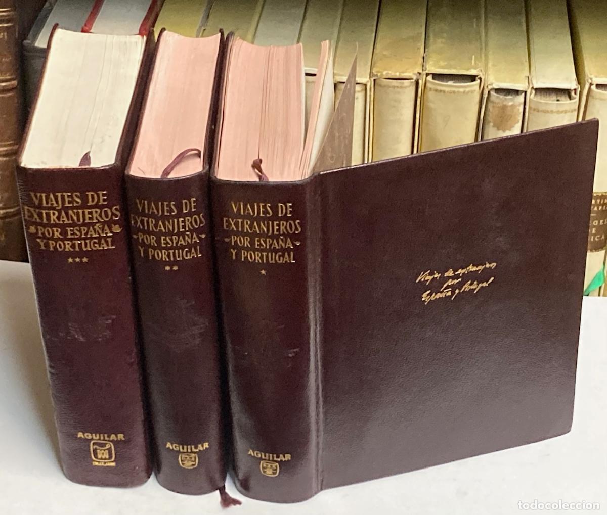 Libros de segunda mano: VIAJES DE EXTRANJEROS POR ESPA&Ntilde;A Y PORTUGAL DE GARC&Iacute;A MERCADAL AGUILAR OBRAS ETERNAS