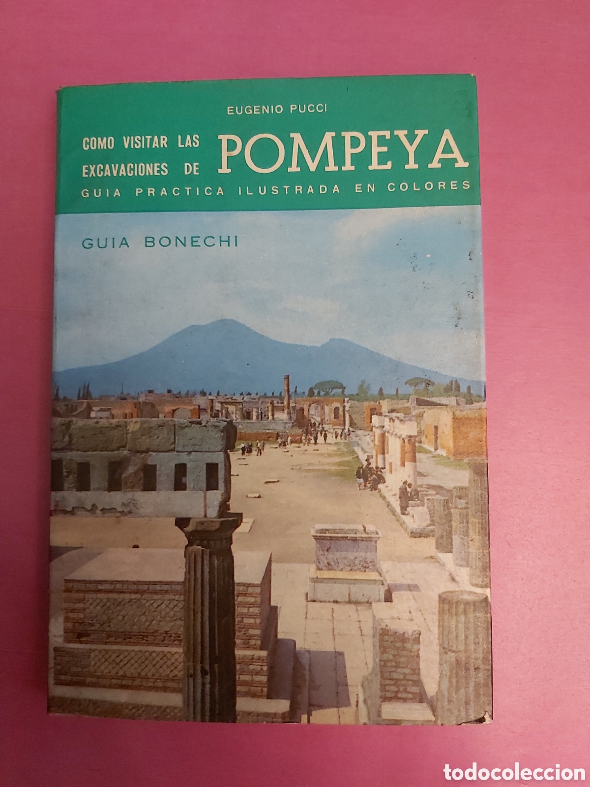 Libros de segunda mano: GU&Iacute;A PR&Aacute;CTICA ILUSTRADA BONECHI COMO VISITAR LAS EXCAVACIONES DE POMPEYA EUGENIO PUCCI 1971