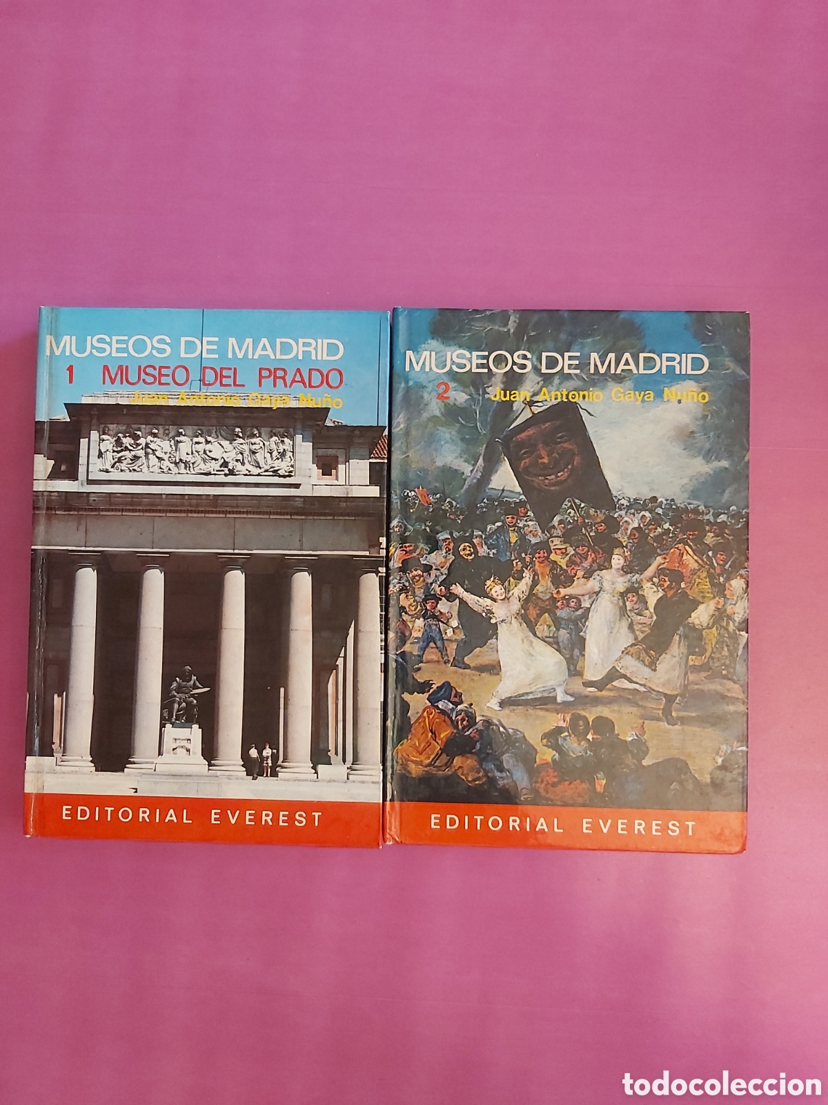 Libros de segunda mano: GU&Iacute;A EVEREST MUSEOS DE MADRID 1 Y 2 JUAN ANTONIO GAYA NU&Ntilde;O 1974 MUSEO DEL PRADO