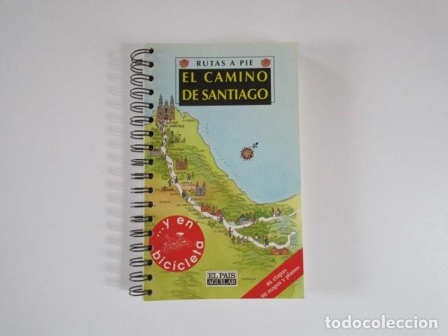 Libros de segunda mano: CAMINO DE SANTIAGO - RUTAS A PIE Y EN BICICLETA - 46 ETAPAS - 90 MAPAS Y PLANOS