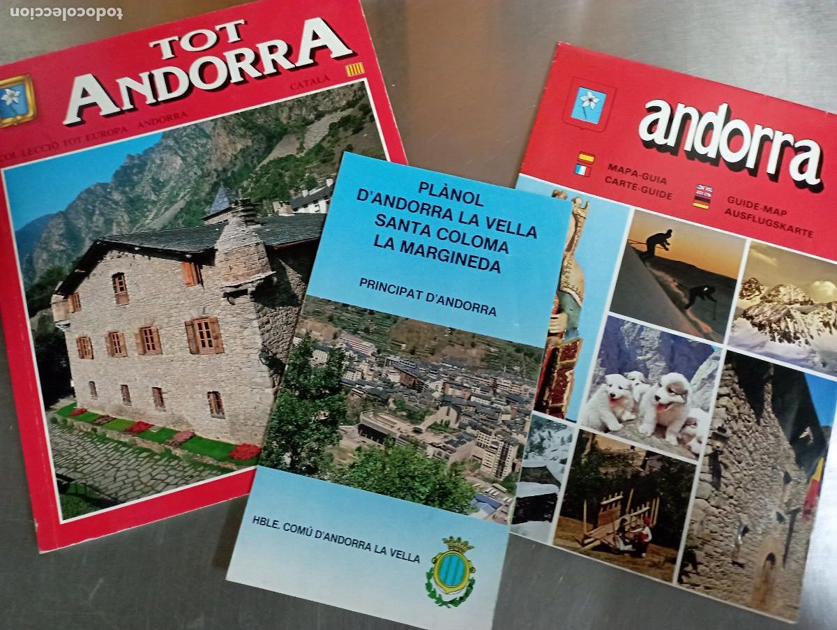 Libri di seconda mano: ANDORRA Col&middot;lecci&oacute; TOT EUROPA -Escudo de oro + mapes - ANDORRA1