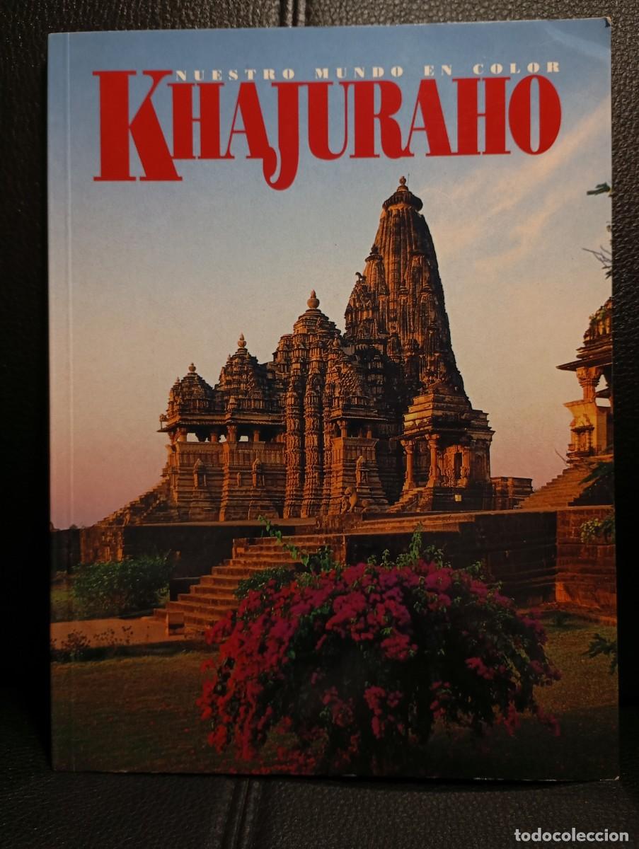 Gebrauchte B&uuml;cher: TEMPLO KHAJURAHO - NUESTRO MUNDO EN COLOR - INDIA - GUIA LIBRO - 1992 - GUIDEBOOK LTD