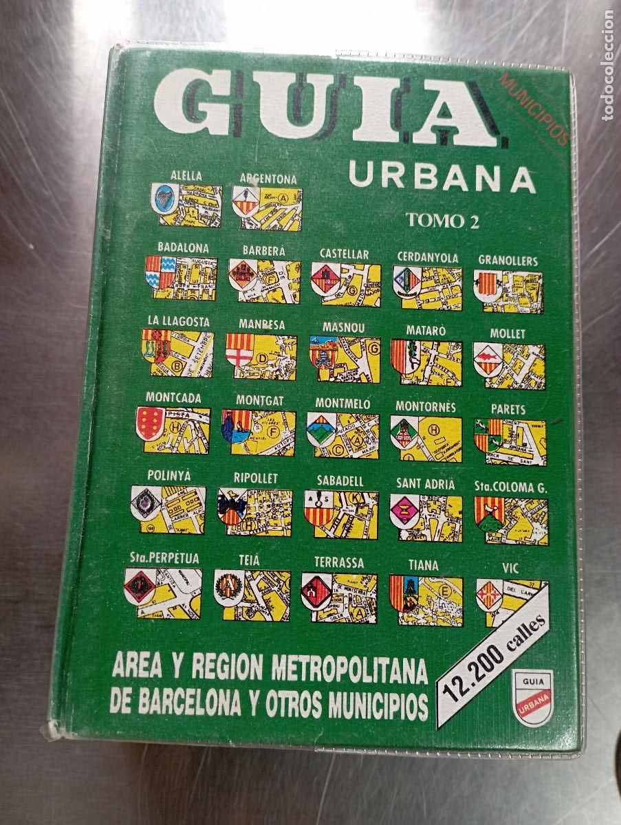 Second hand books: GUIA URBANA AREA Y REGION METROPOLITANA DE BARCELONA Y OTOS MUNICIPIOS - CAT1