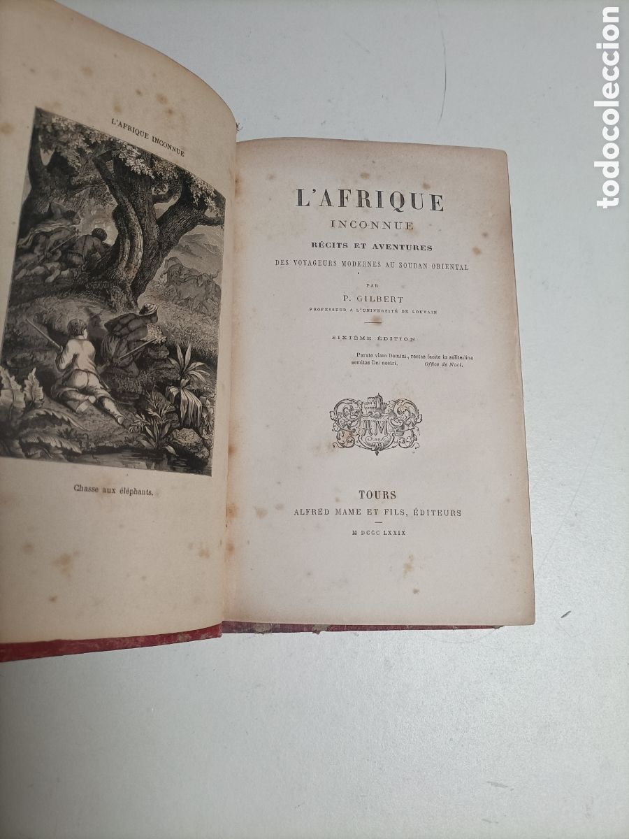 Libros de segunda mano: L'Afrique inconnue. Receta et aventures P. Gilbert