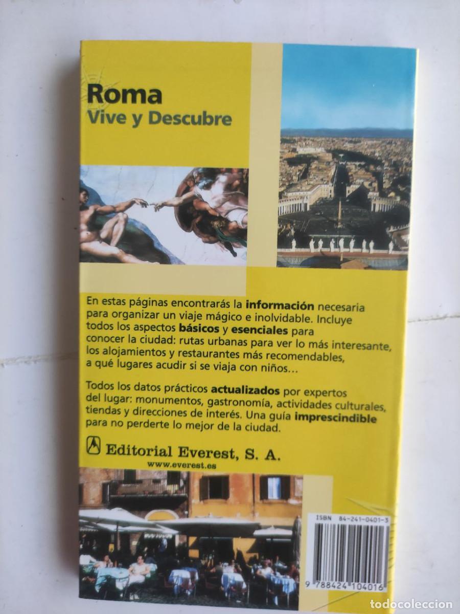 Libros de segunda mano: Vive y Descubre Roma - Foto 2