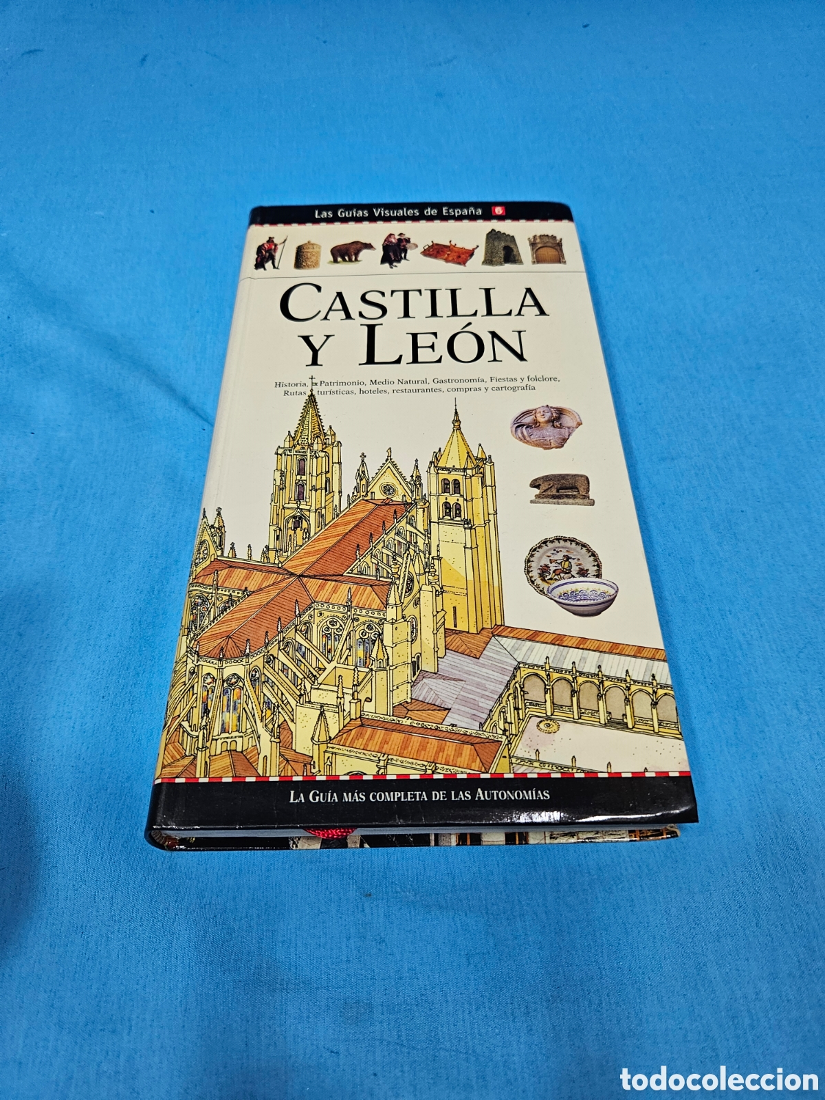 Libros de segunda mano: LAS GUIAS VISUALES DE ESPA&Ntilde;A. CASTILLA Y LEON