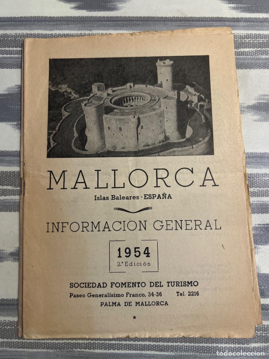 Libri di seconda mano: MALLORCA, ISLAS BALEARES, INFORMACION GENERAL, 1954