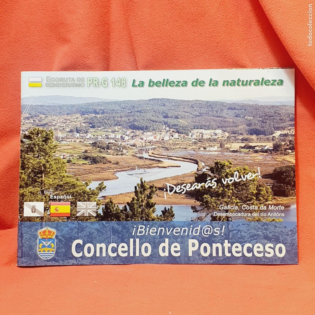 Libros de segunda mano: LIBRO/FOLLETO-PUBLICIDAD DEL CONCELLO DE PONTECESO-VINTAGE-COLECCIONISTAS-VER FOTOGRAF&Iacute;AS.