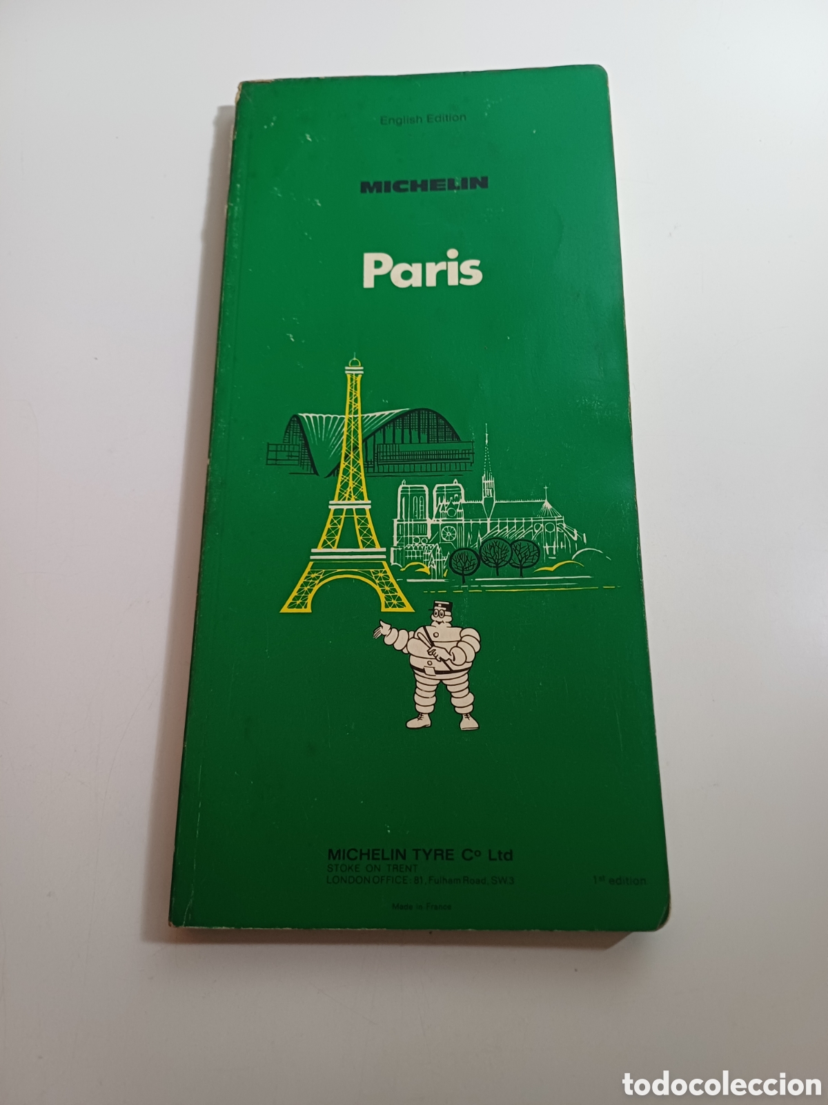 Libros de segunda mano: Gu&iacute;a Michelin Paris 1972