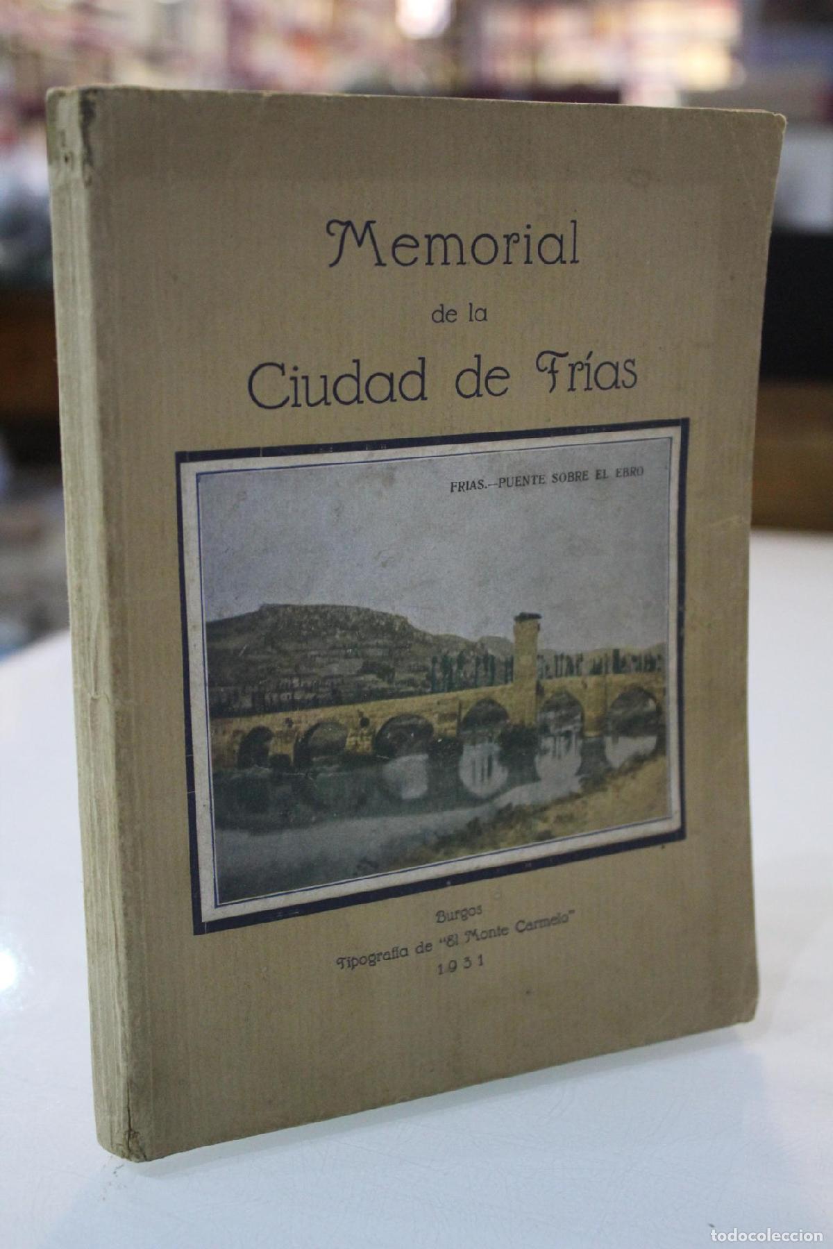 Gebrauchte B&uuml;cher: Memorial de la Ciudad de Fr&iacute;as.- 1931 - Villasante, Agust&iacute;n.
