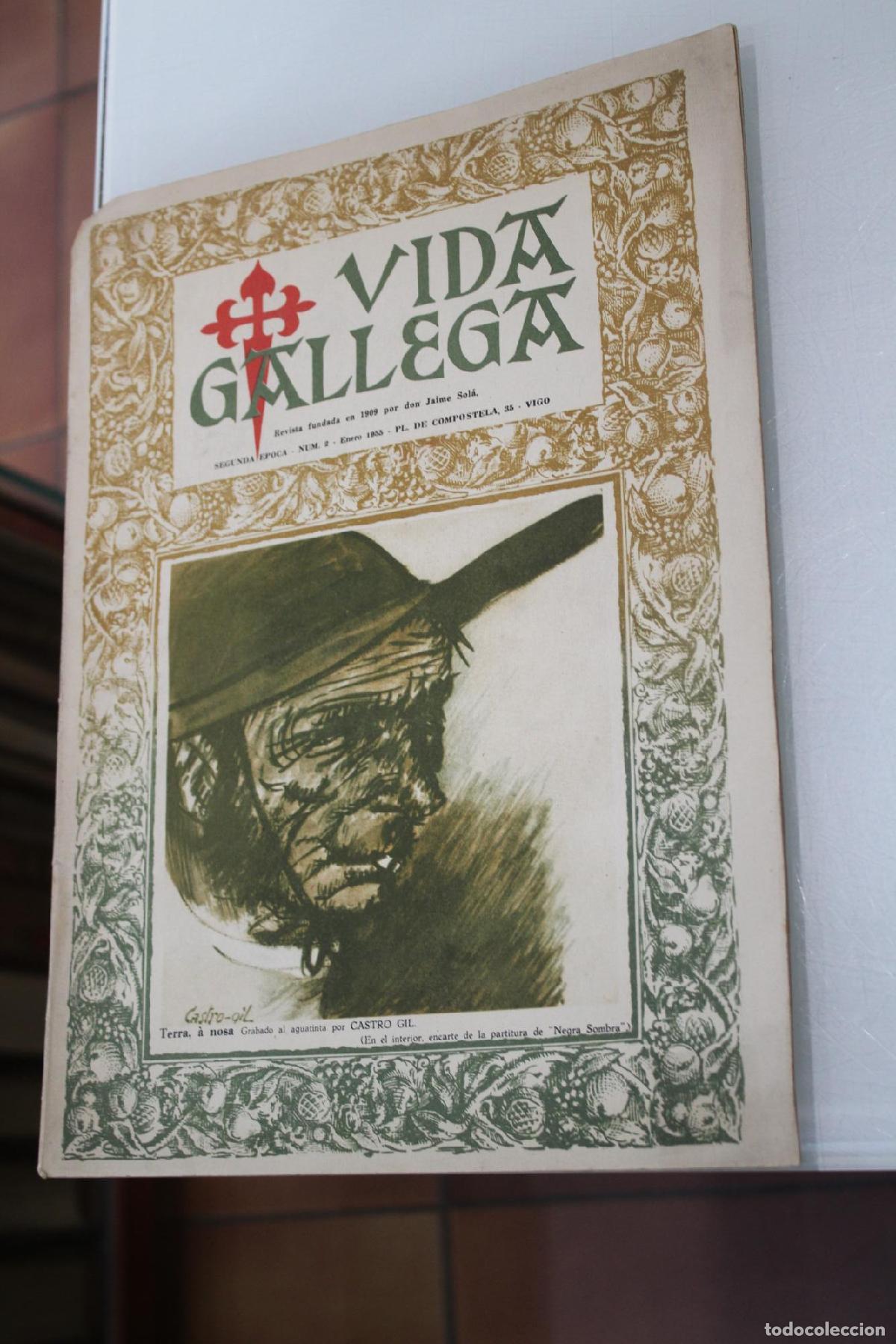 Libri di seconda mano: Vida Gallega. Segunda &eacute;poca. N&uacute;m. 698. Enero 1955. - Vv.aa.
