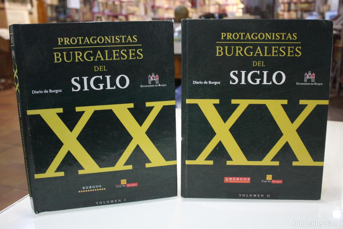 Libri di seconda mano: Protagonistas burgaleses del siglo XX. Dos Vol&uacute;menes. - Iglesias Rouco, Lena S. (coord.)