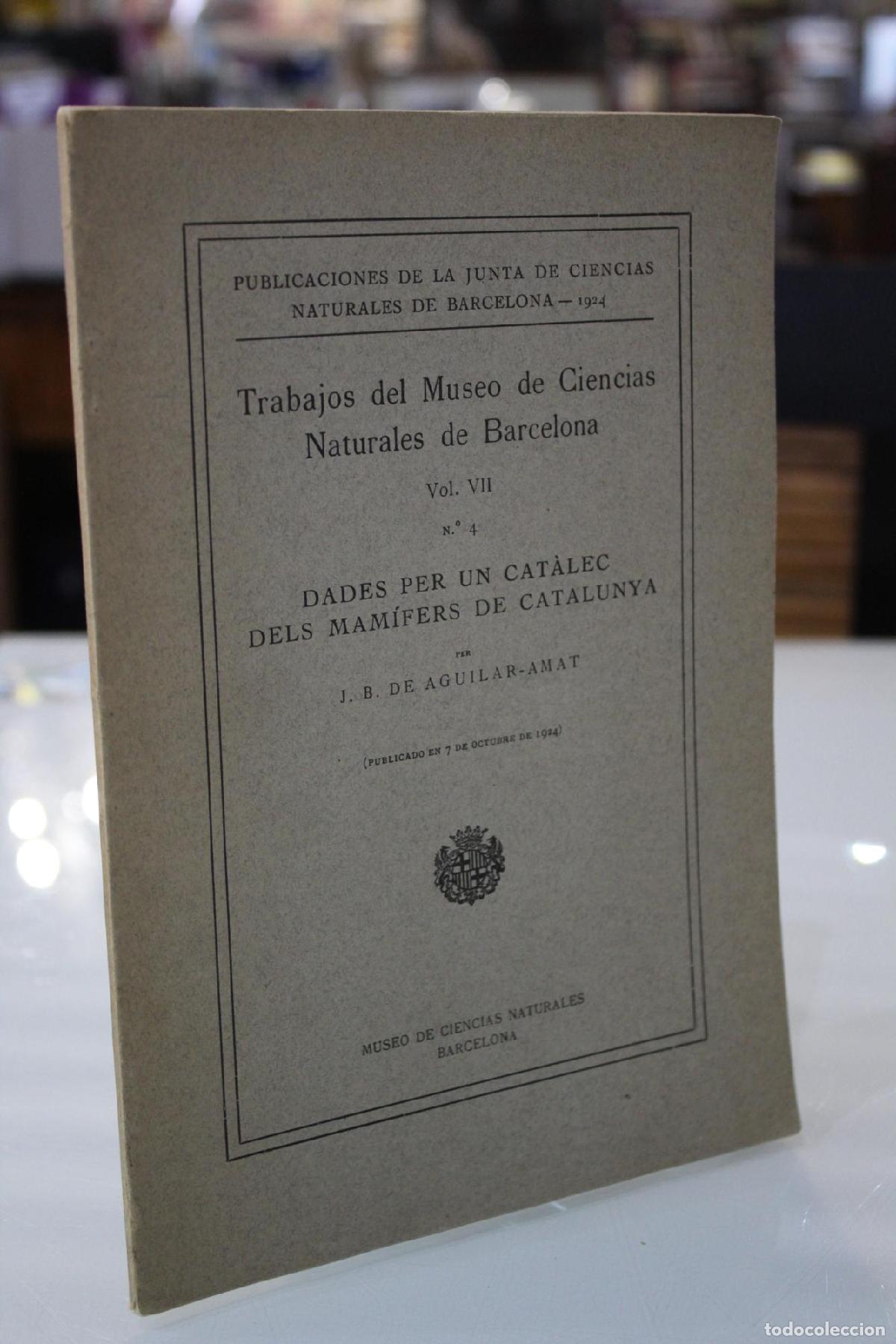 Gebrauchte B&uuml;cher: Dades per un catalec dels mam&iacute;fers de Catalunya. Trabajos del Museo de Ciencias Naturales de Barcelo