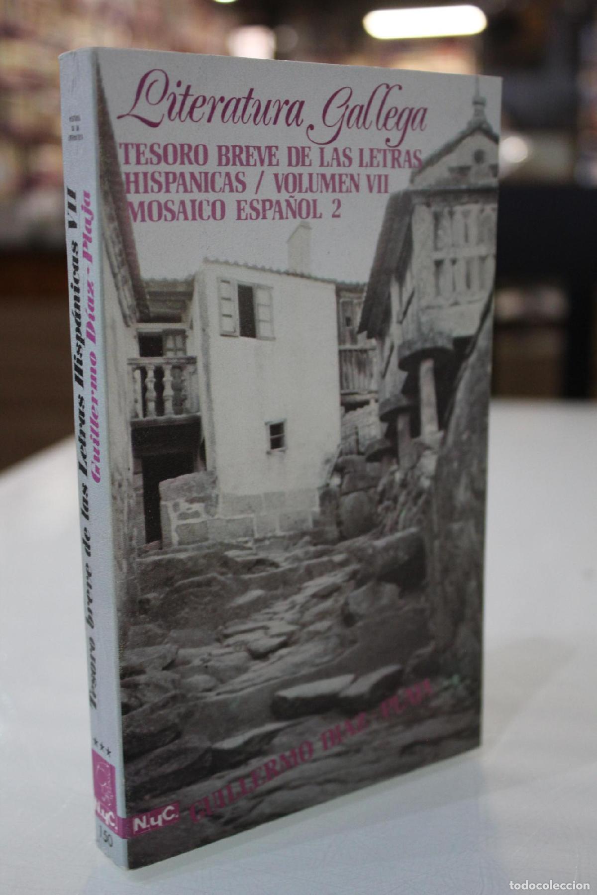 Gebrauchte B&uuml;cher: Literatura Gallega.- Tesoro breve de las letras hisp&aacute;nicas. Volumen VII. Serie Mosaico Espa&ntilde;ol. II.