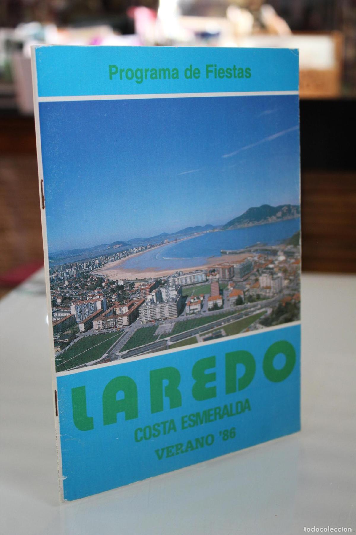 Gebrauchte B&uuml;cher: Programa de fiestas Laredo. Costa Esmeralda. Verano' 86. -