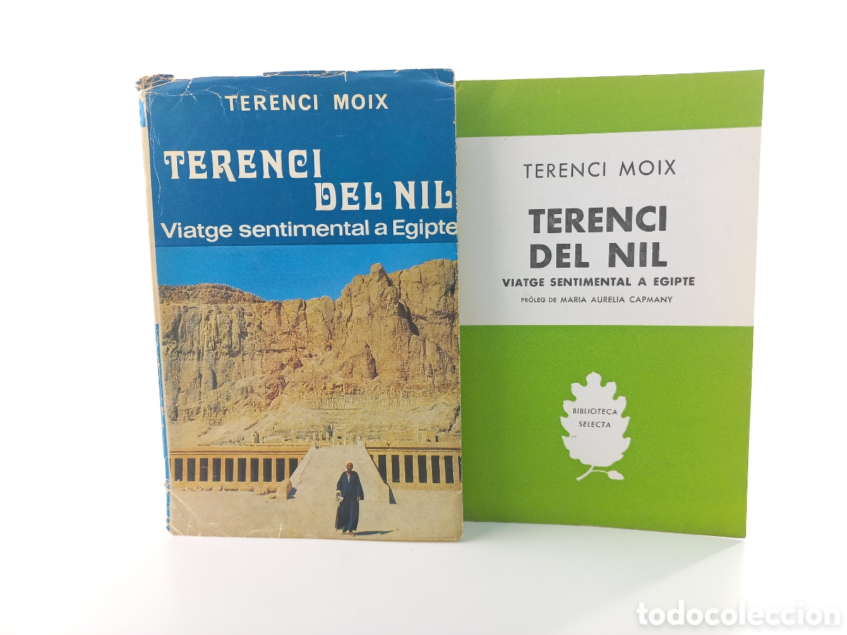 Libros de segunda mano: Terenci del Nil. Viatge sentimental a Egipte. Selecta, primera edici&oacute;n, 1970. Catal&aacute;n. Ilustrado.