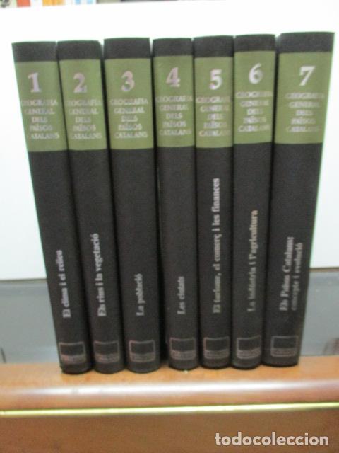 Second hand books: GEOGRAFIA GENERAL DELS PA&Iuml;SOS CATALANS (7 vol. - Complet) - Barcelona 1992 - Il&middot;lustrat