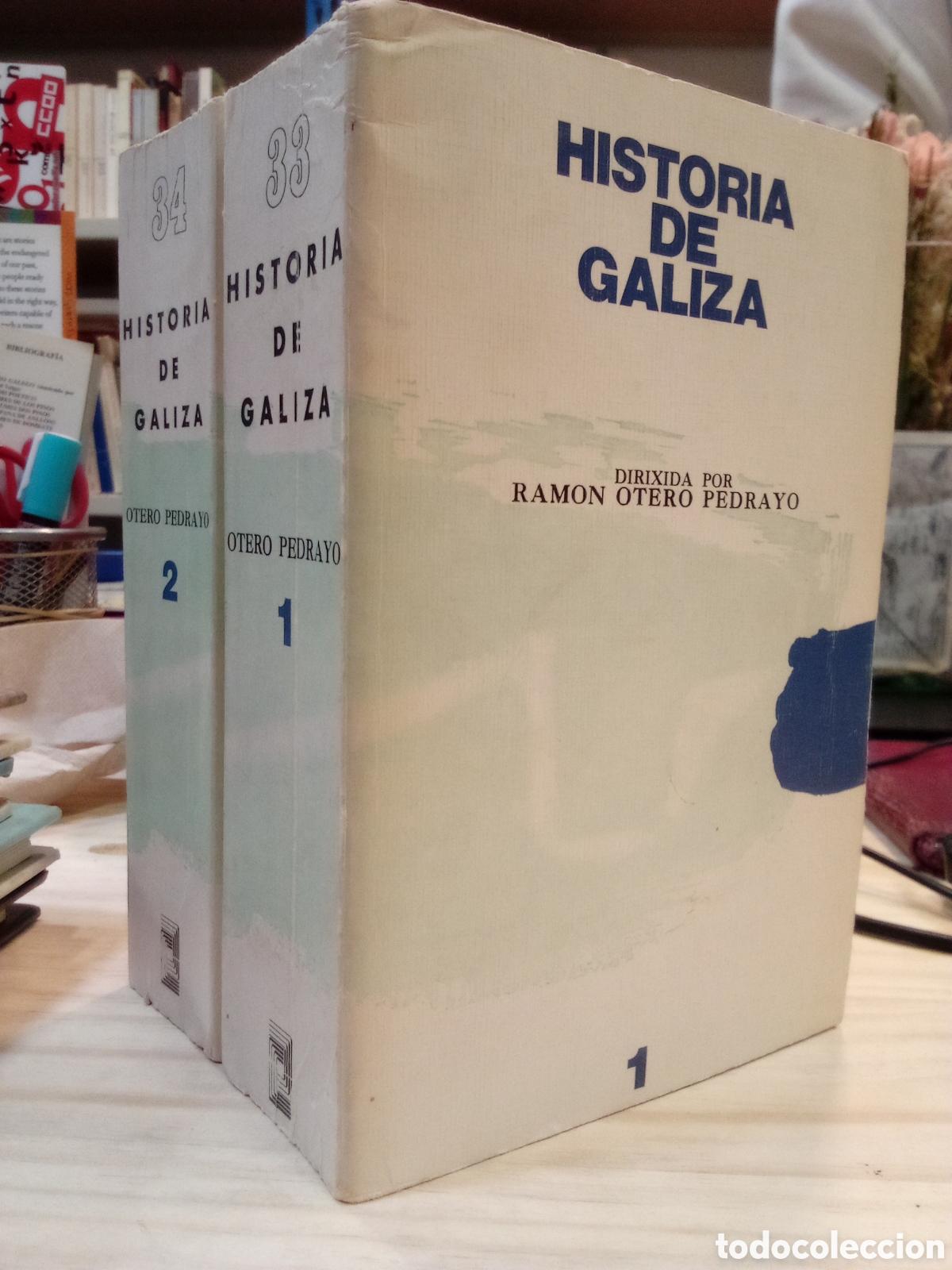 Libri di seconda mano: Historia de Galiza. Vols. 1-2. (Dir. Ram&oacute;n Otero Pedrayo)