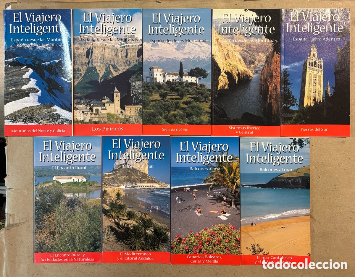 Libros de segunda mano: EL VIAJERO INTELIGENTE. COLECCI&Oacute;N DE 9 EJEMPLARES. VER T&Iacute;TULOS EN FOTOGRAF&Iacute;AS.