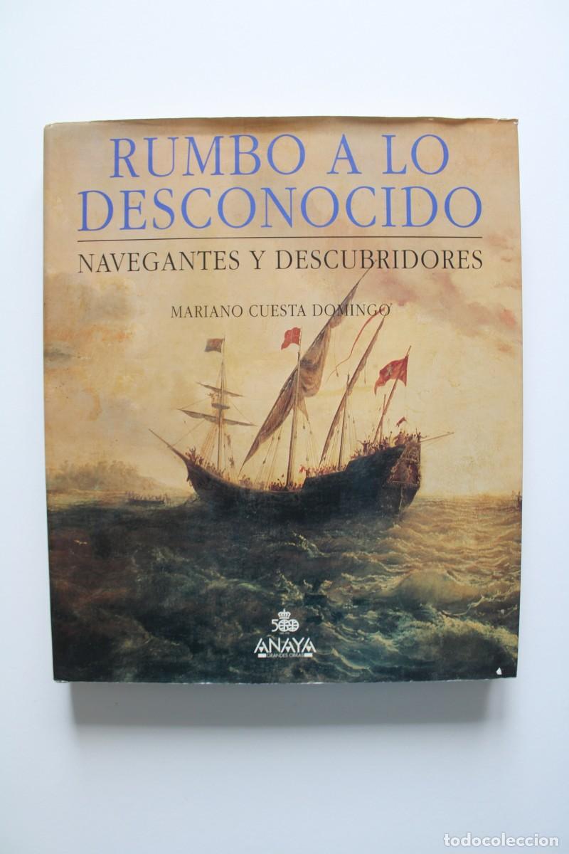 Libri di seconda mano: Mariano Cuesta - Rumbo a lo desconocido. Navegantes y descubridores - Anaya