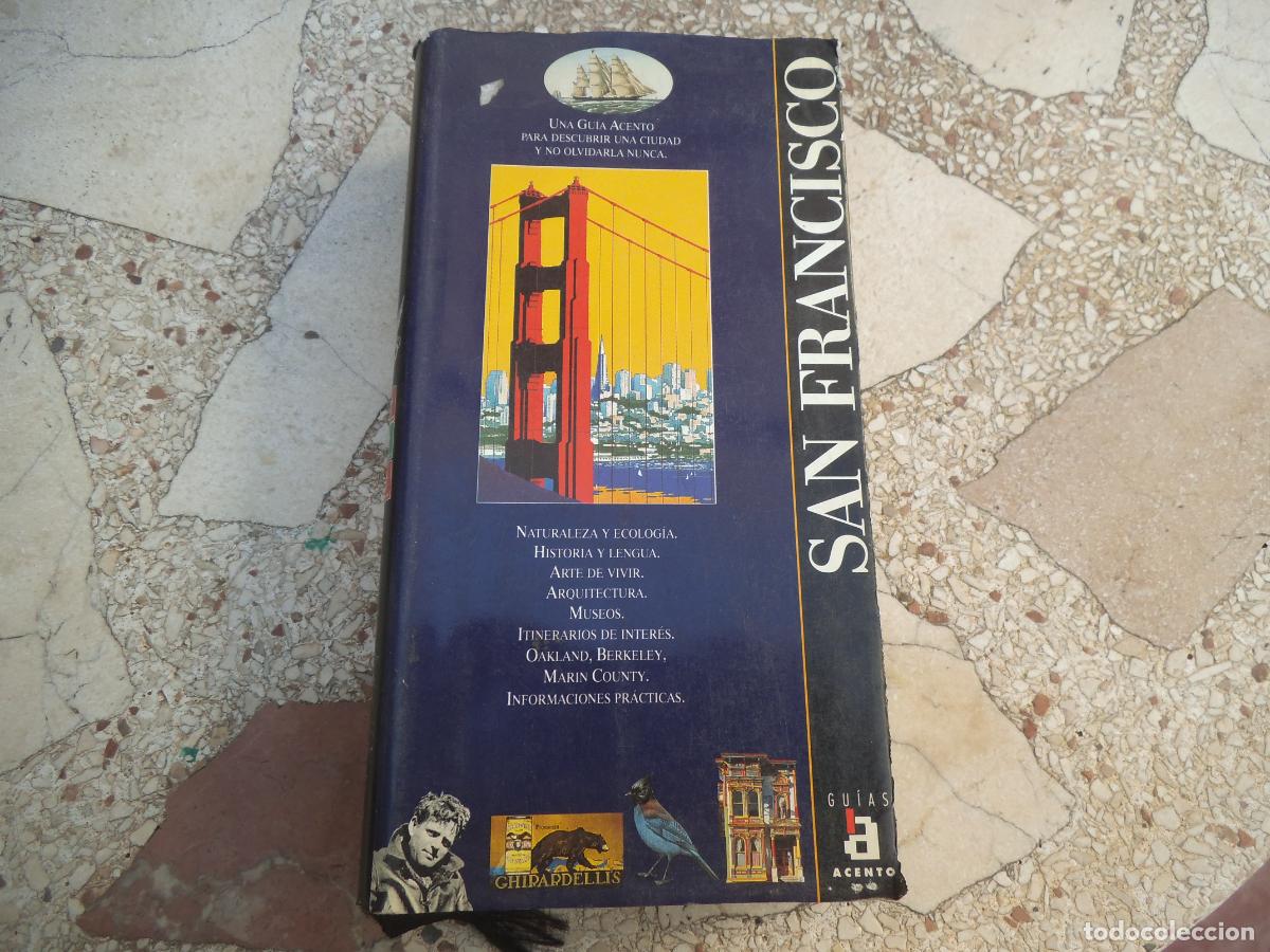 Libros de segunda mano: guia de viajes san francisco muy ilustrada 12x23 ,408 paginas, 1994,acento