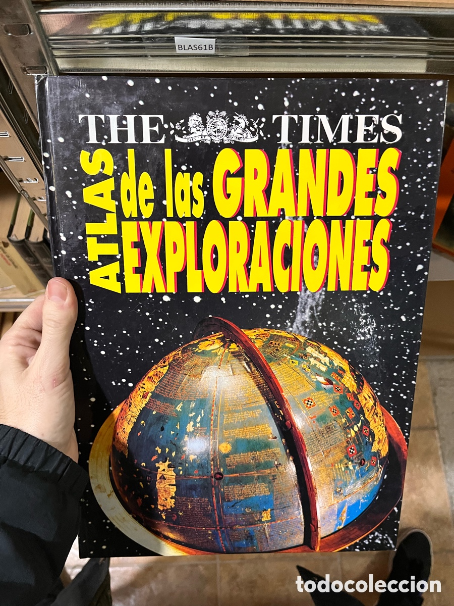 Libros de segunda mano: BLAS61B ATLAS DE LAS GRANDES EXPLORACIONES, THE TIMES