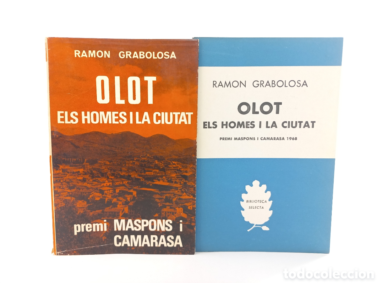 Libri di seconda mano: Olot els homes i la ciutat. Ramon Grabolosa. Selecta, primera edici&oacute;n, 1969. Catal&aacute;n. Ilustrado.