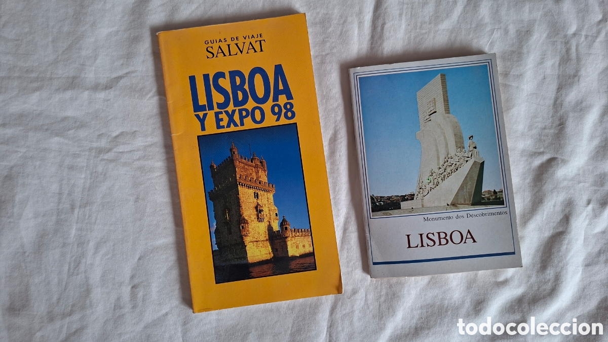 Libros de segunda mano: Guia Lisboa Expo 98 + Bloc Postales