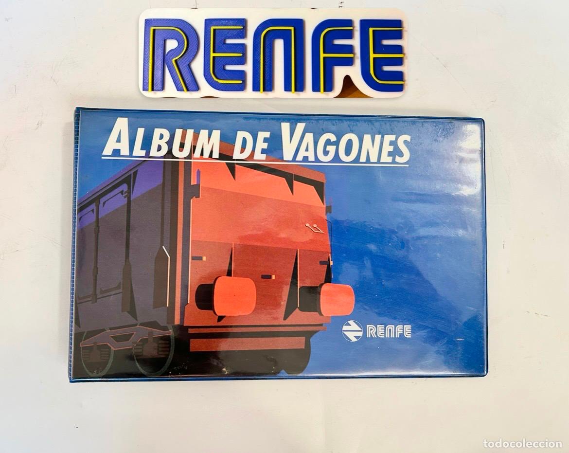 Libri di seconda mano: &Aacute;LBUM DE VAGONES RENFE -EGRAFF 1987-CAT&Aacute;LOGO CARACTER&Iacute;STICAS LIBRO CARPETA ARCHIVO