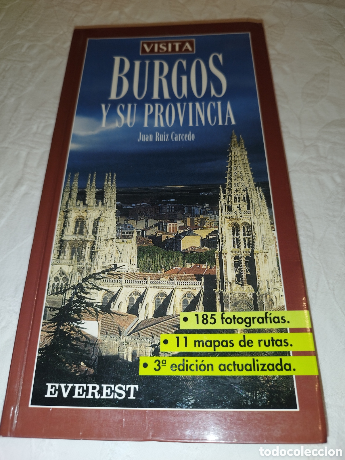 Libros de segunda mano: VISITA BURGOS Y SU PROVINCIA.- RUIZ CARCEDO. ED. EVEREST, 2003. ILUSTRADO.