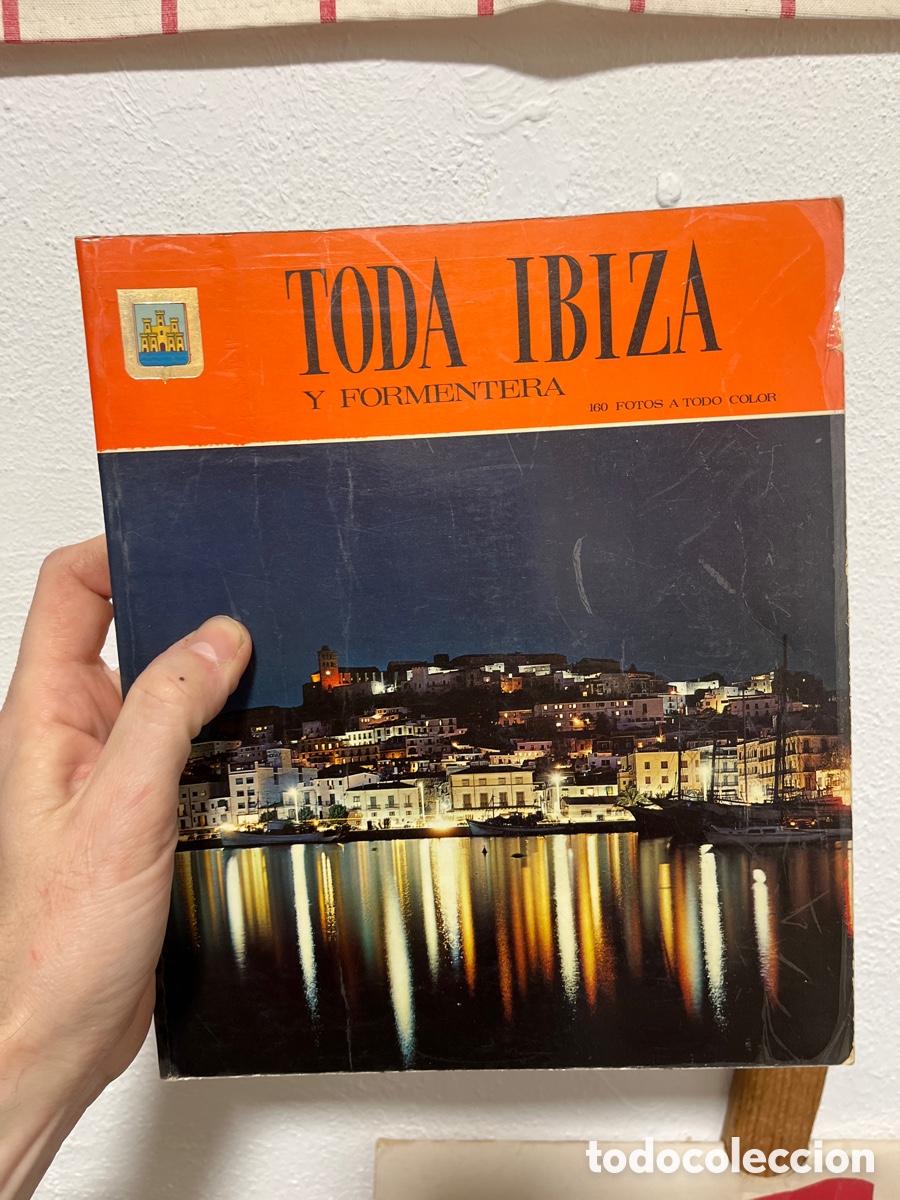 Libros de segunda mano: Blas66B toda Ibiza y Formentera. 100 fotos a todo color.