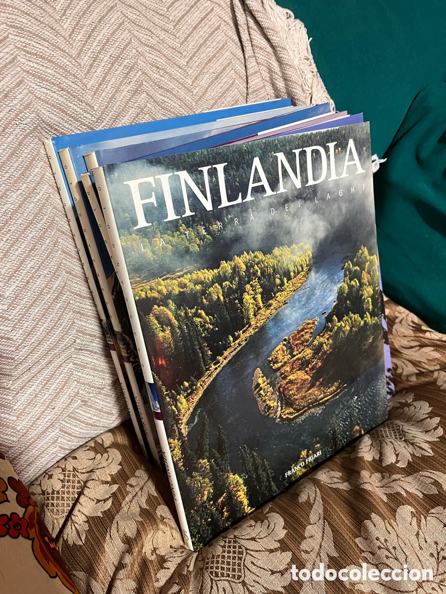 Libros de segunda mano: Enciclopedia de pa&iacute;ses (7 tomos) Finlandia, suiza, Islandia, Dinamarca, noruega, Austria
