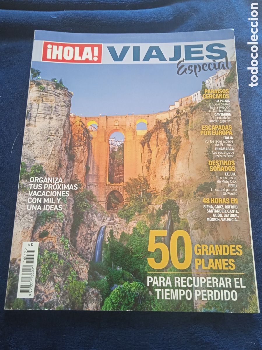 Libros de segunda mano: HOLA VIAJES ESPECIAL N&ordm; 35 50 GRANDES PLANES