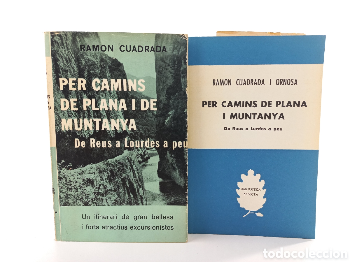 Libri di seconda mano: Per camins de plana i de muntanya. Ramon Cuadrada. Selecta, primera edici&oacute;n, 1976. Catal&aacute;n.