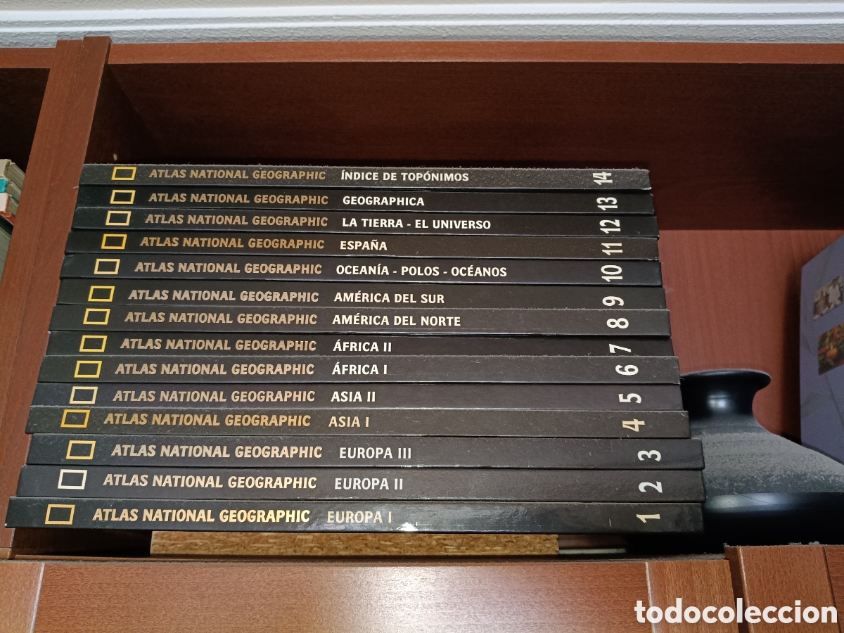 Libros de segunda mano: Colecci&oacute;n atlas nacional geographic