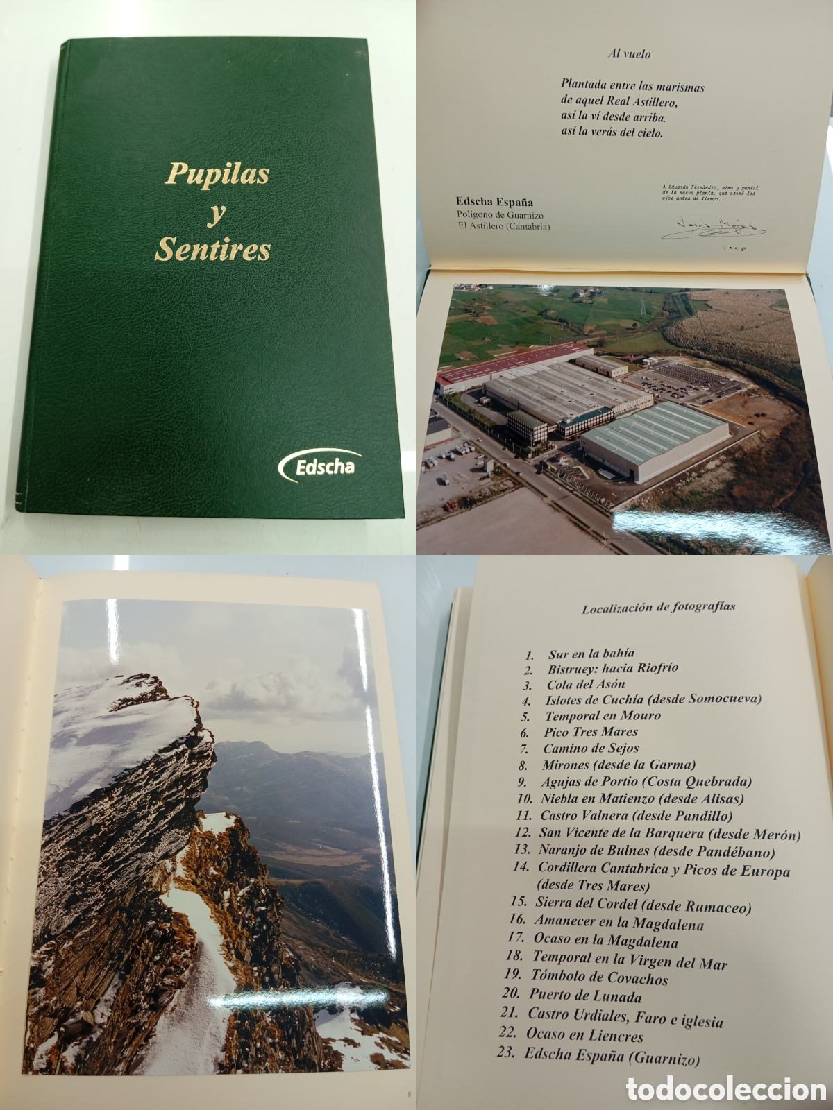 Libros de segunda mano: PUPILAS Y SENTIRES JESUS MOJA MAURI CANTABRIA EDSCHA 23 FOTOS ORIGINALES COSTA QUEBRADA FIRMA AUTOR