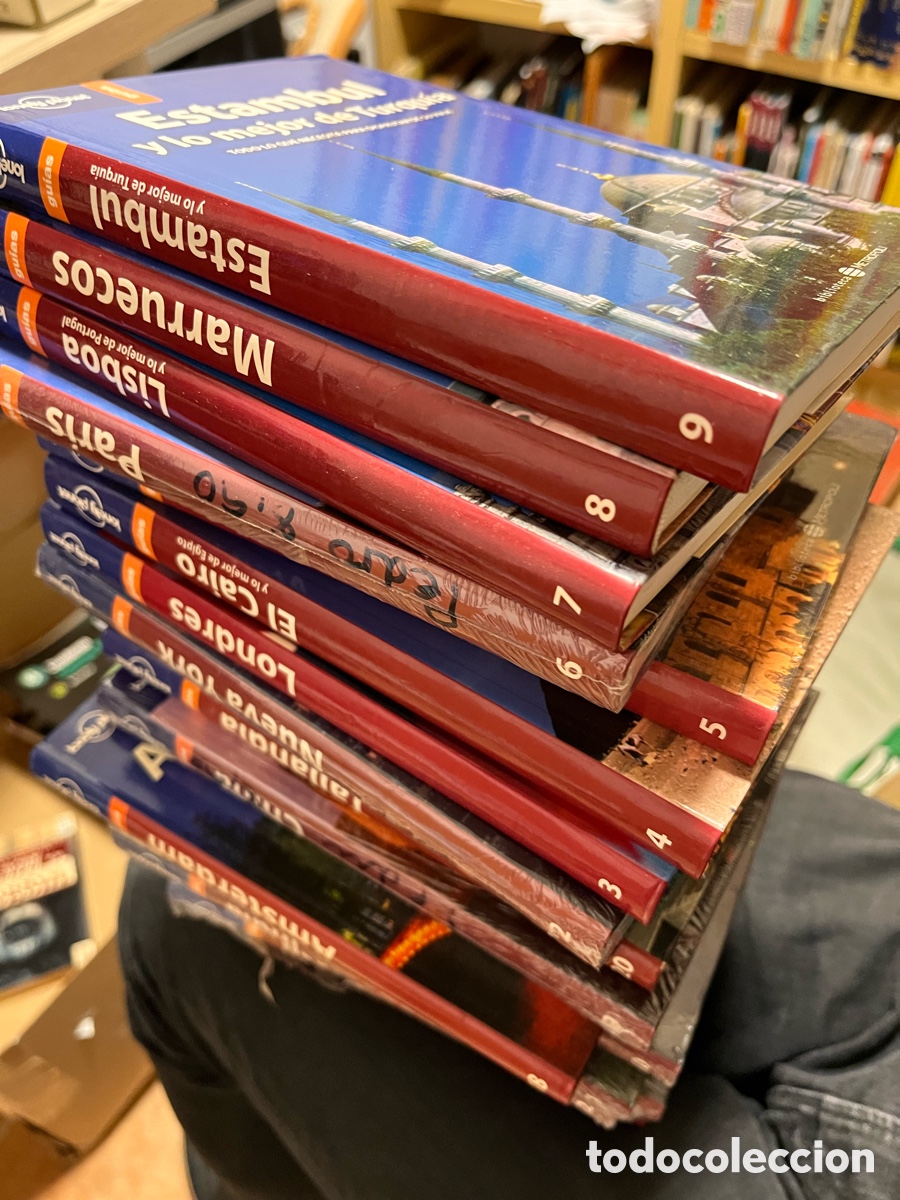 Libros de segunda mano: Lote de 20 gu&iacute;as de viaje (la mayor&iacute;a precintadas) biblioteca metr&oacute;poli ESTAMBUL Lisboa PARIS