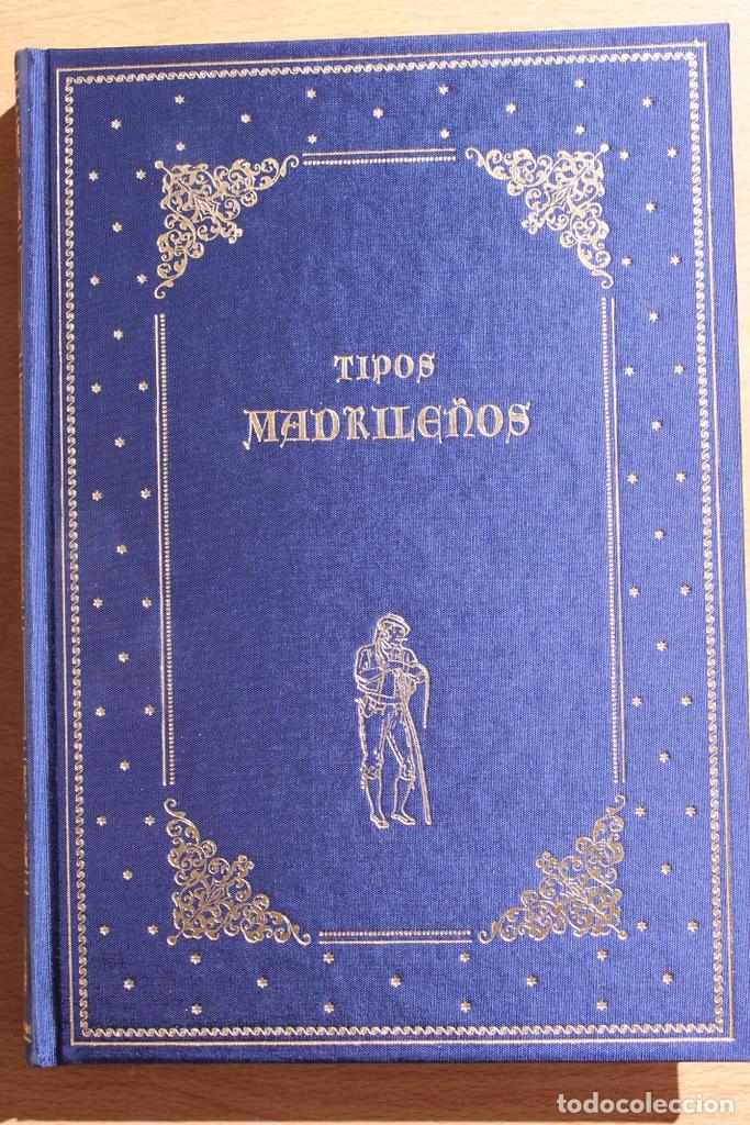 Libros de segunda mano: Tipos madrile&ntilde;os. Cuarenta y ocho grabados sobre costumbrismo madrile&ntilde;o. Ayto. de Madrid, 1999.