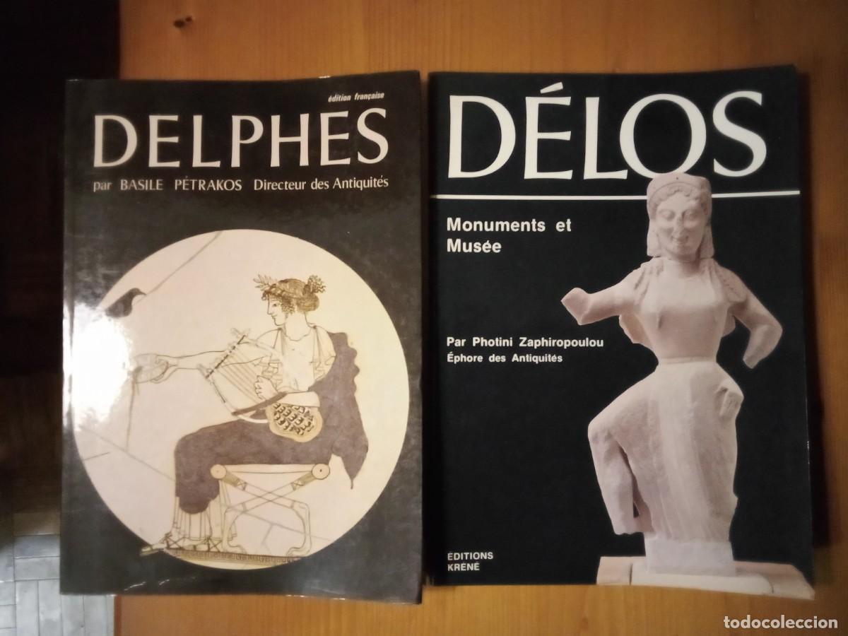 Libros de segunda mano: DELFOS, DELOS, MONUMENTOS Y MUSEO, EN FRANCES, HISTORIA ARTE ANTIGUA GRECIA