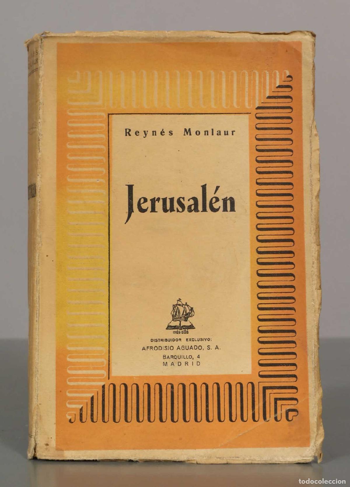 Second hand books: Reyn&eacute;s Monlaur. JERUSALEN.