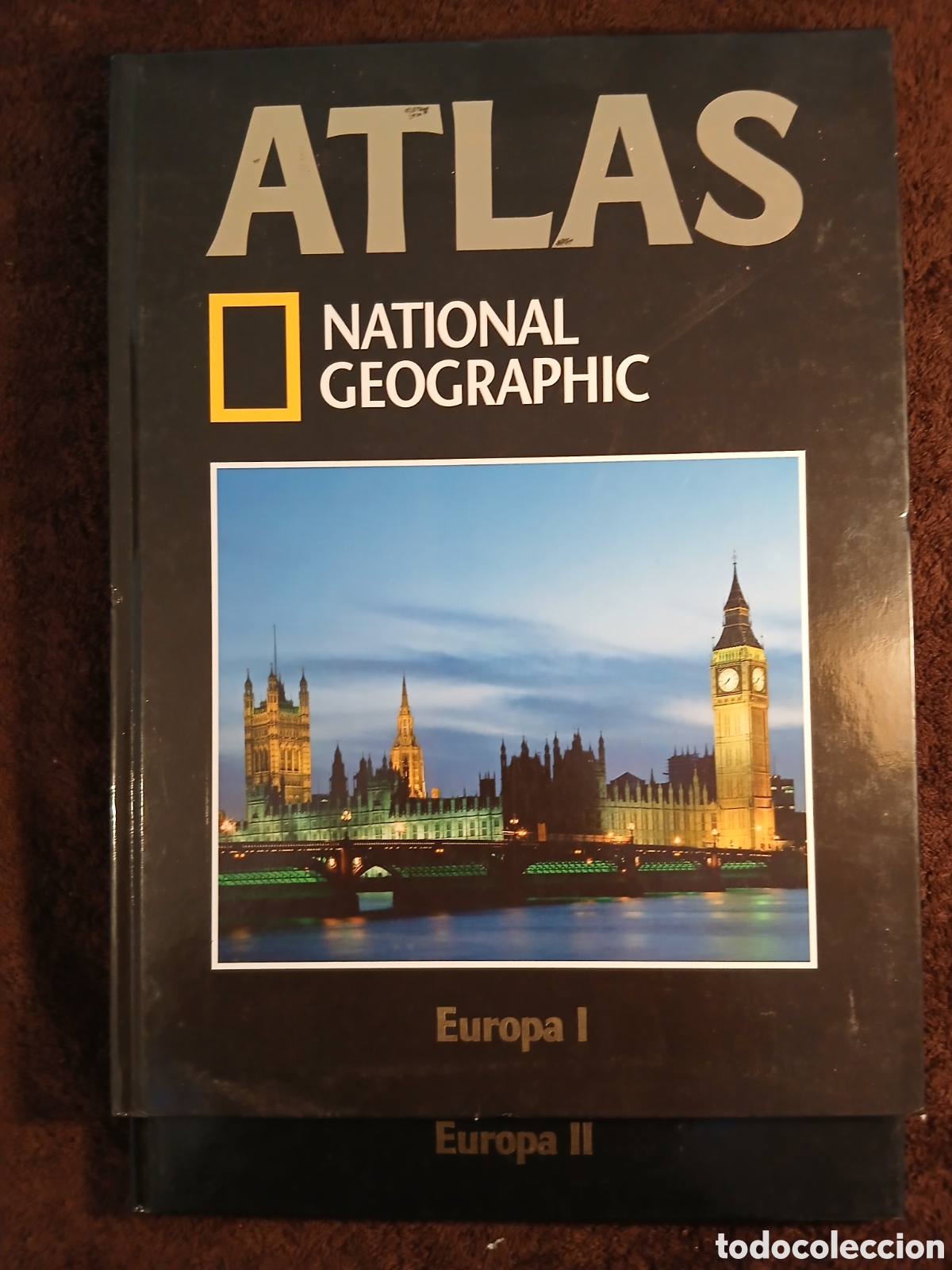 Libros de segunda mano: Atlas de Europa l y ll. National Geographic.