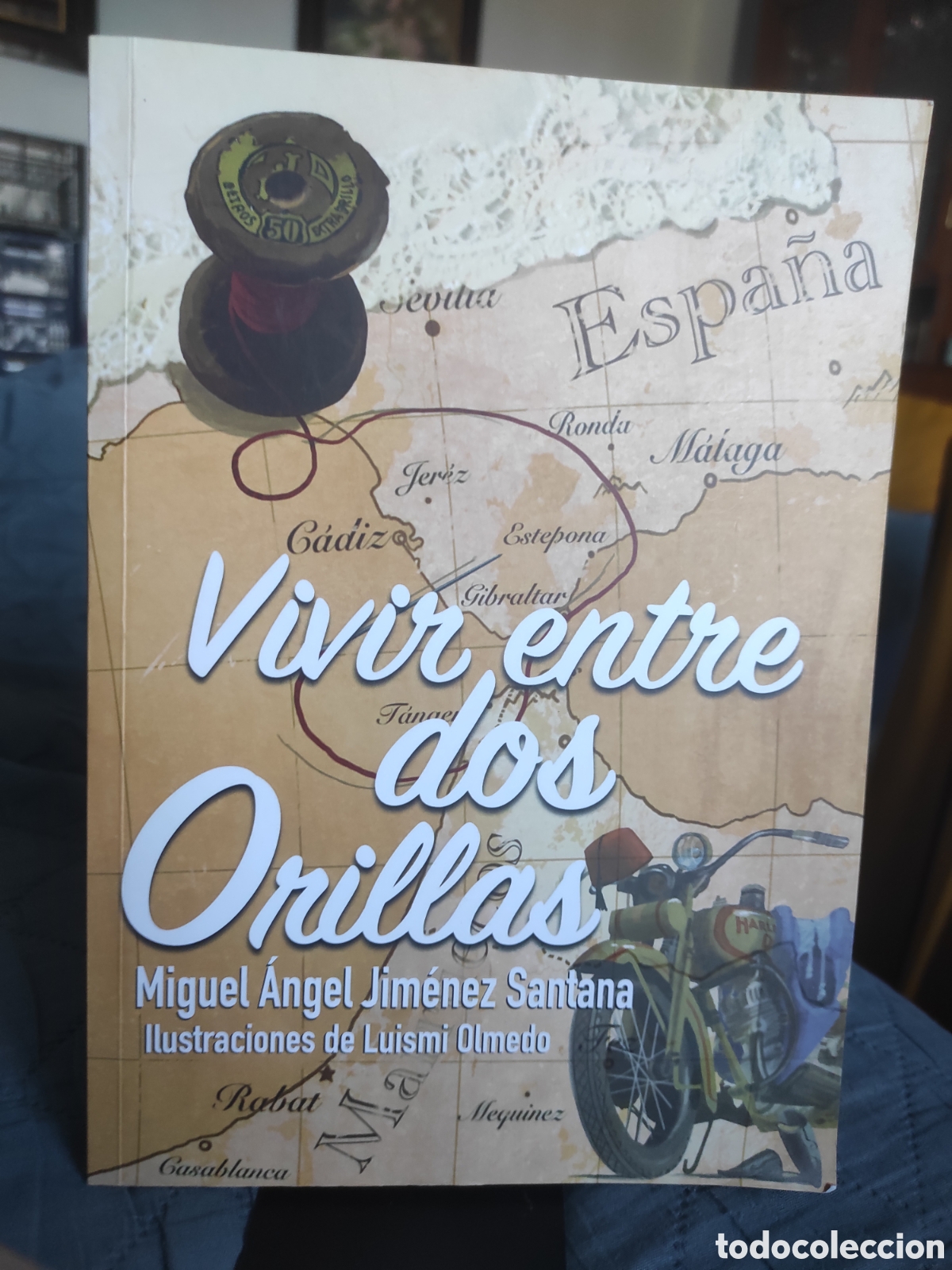 Libros de segunda mano: Miguel &Aacute;ngel Jim&eacute;nez Santana. Vivir entre dos orillas