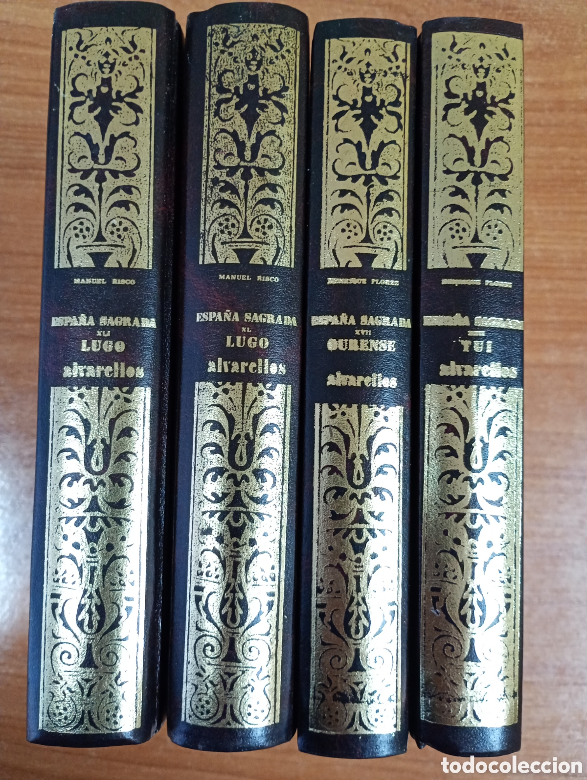 Livres d'occasion: Espa&ntilde;a sagrada, 4 tomos: Lugo (XL y XLI), Tui (XXII) y Ourense (XVII)