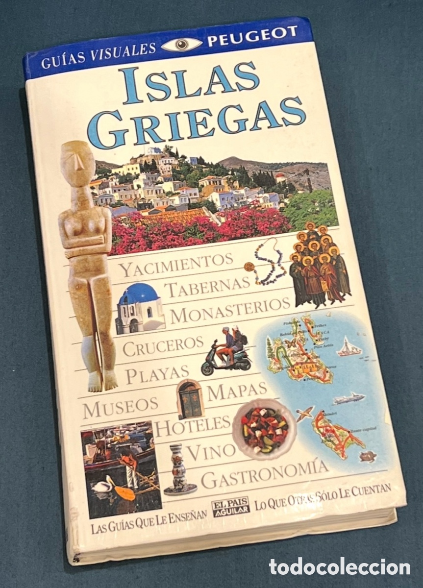 Libros de segunda mano: Libro. Gu&iacute;as Visuales Peugeot. ISLAS GRIEGAS. El Pa&iacute;s Aguilar. 1997.