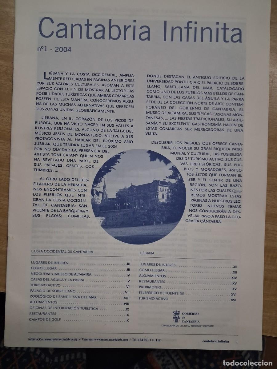 Libri di seconda mano: Cantabria Infinita n&ordm; 1 (Gobierno de Cantabria, 2004)