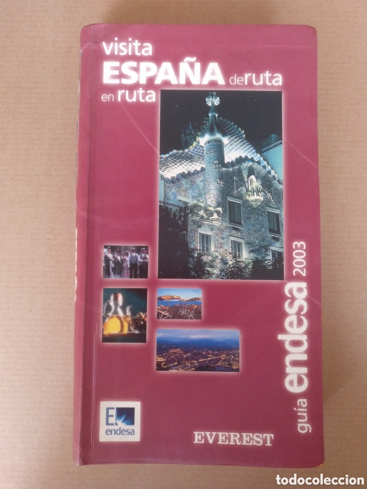 Libros de segunda mano: Visita Espa&ntilde;a de ruta en ruta. Gu&iacute;a Endesa 2003. Editorial Everest, 2003. Libro