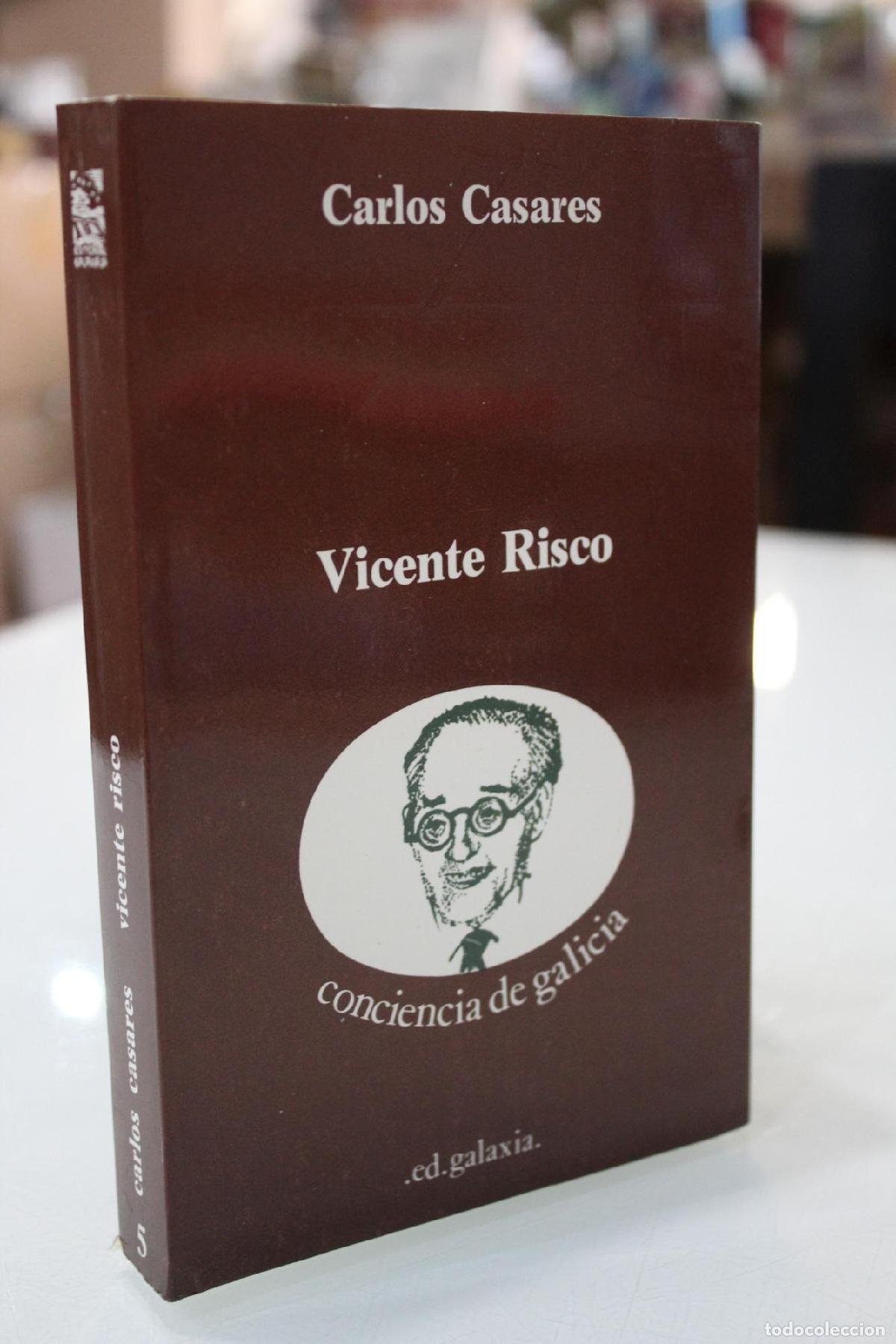Libros de segunda mano: Vicente Risco. - Casares, Carlos