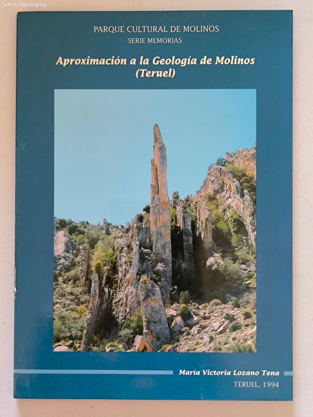 Libros de segunda mano: APROXIMACION A LA GEOLOGIA DE MOLINOS (TERUEL) - MARIA VICTORIA LOZANO TENA (F)