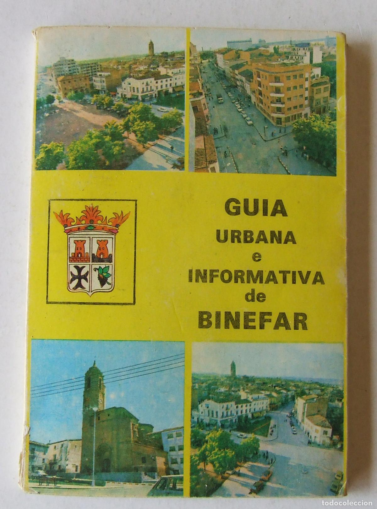 Libros de segunda mano: GUIA URBANA E INFORMATIVA DE BIN&Eacute;FAR FRIBIN ORIGINAL DE 1978 PUBLI DIVI